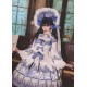 Bramble Rose Butterfly And Blue And White Porcelain One Piece(Reservation/2 Colours/Full Payment Without Shipping)
